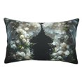 thumbnail image 1 of Vsdgher Floral Angelic White Wings Pillow Cases, Pillow Covers - suit sofa or office-14"x20", 1 of 6