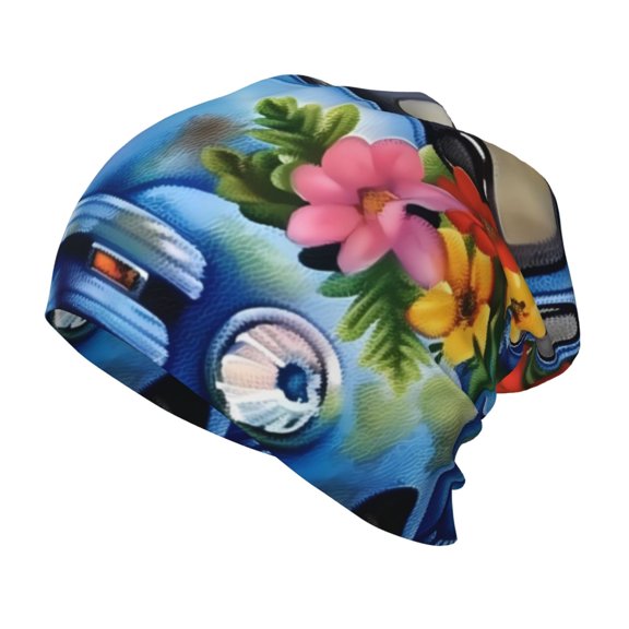 Vsdgher Floral Truck Welcome Toddler Beanie Baby Boys Girls Beanies Kids Winter Hats Children Knit Warm Caps