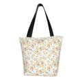 thumbnail image 1 of Vsdgher Floral1 print Reusable Shopping Grocery Bags for Women Shopping with Pouch Foldable Pouch Lightweight Polyester Fabric, 1 of 6