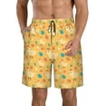thumbnail image 1 of Vsdgher Flowe Chicken Men's Beach Shorts, Surfing shorts, Swim trunks, Quick Dry Swim Trunks for Surfing Beach Fun -X-Large, 1 of 6