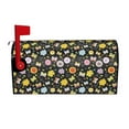 thumbnail image 1 of Vsdgher Flower Butterfly Mailbox Cover Magnetic Mailbox Wraps Post Letter Box Cover for Garden Yard Home Decor 2 Sizes-21x18 in, 1 of 8