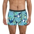 thumbnail image 1 of Vsdgher Flying Swallows Pattern Men's Boxer Brief Underwear,Soft Funny Underwear for Men-Medium, 1 of 5