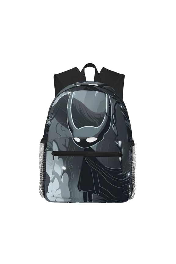 Forest Black Ghost Warrior Unisex Large Capacity Bookbag, Schoolbag, Casual Daypack for High School, College, Teens, Travel, Work