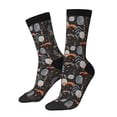thumbnail image 1 of Vsdgher Fox In The Forest Crew Socks for Men & Women, Breathable Casual Athletic Ankle Socks, 1 of 6