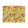 thumbnail image 1 of Vsdgher Fruits And Vegetables Dish Drying Mat Super Absorbent Drying Mat Large Dish Drying Mats for Kitchen Counter Kitchen Drying Mat 24" x 18", 1 of 7