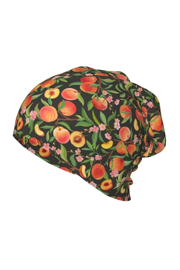 Fruits Peach Toddler Beanie Baby Boys Girls Beanies Kids Winter Hats Children Knit Warm Caps