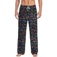 thumbnail image 1 of Vsdgher Function Source Code1 Print Mens Pajama Pants Sleep & Lounge Pants, PJ Bottoms With elastic waistb and Pockets, 1 of 5