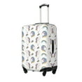 thumbnail image 1 of Vsdgher Funny Kawaii Unicorns Dancing Luggage Cover Suitcase Cover Protector Anti-scratch Suitcase cover Fits 18-32 Inch Luggage(No luggage included)-Small, 1 of 7