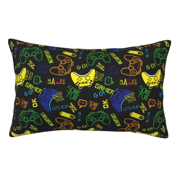 Vsdgher Game Play Print Pillow Cases -Iconic Collection Pillowcases -Extra Soft, Not easy to deform,not pilling Export quality