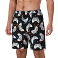 thumbnail image 1 of Vsdgher Game for Mens Swim Trunks with Compression Liner Swim Shorts Swim Suits Board Shorts-Large, 1 of 6