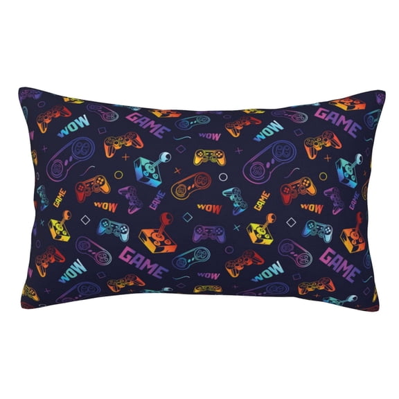 Vsdgher Games Print Pillow Cases -Iconic Collection Pillowcases -Extra Soft, Not easy to deform,not pilling Export quality