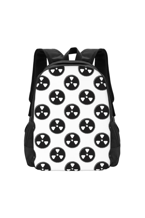 Gear Tools Print Backpack for Women Men School Bookbag with Laptop Compartment for College Work Travel, Simple Fashion Casual Daypack, Fit 15" Laptop