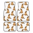 thumbnail image 1 of Vsdgher German Shepherd Dog Car Foot Mat Set of 4 Pieces Universal Floor Liner Car Accessories Fits Most Cars, Trucks, Vans, sedans, SUV, 1 of 7