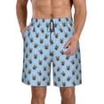 thumbnail image 1 of Vsdgher German Shepherd Puppy Men's Beach Shorts, Surfing shorts, Swim trunks, Quick Dry Swim Trunks for Surfing Beach Fun -3X-Large, 1 of 6