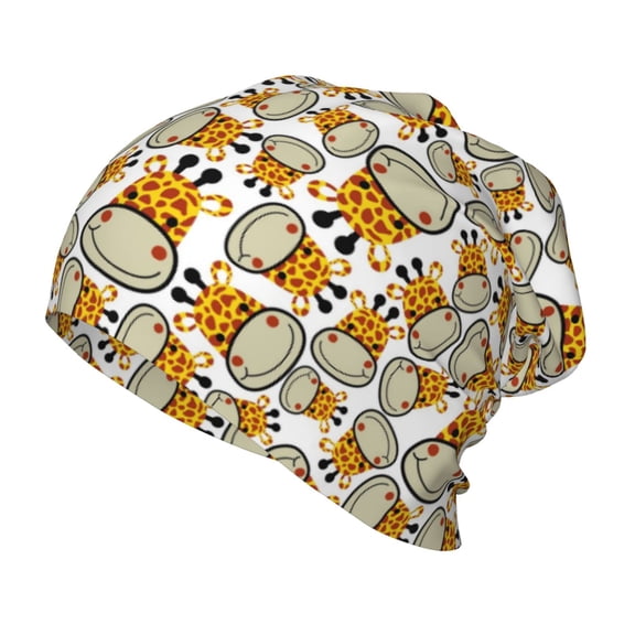 Vsdgher Giraffes Head Toddler Beanie Baby Boys Girls Beanies Kids Winter Hats Children Knit Warm Caps