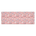 thumbnail image 1 of Vsdgher Girl Rabbit for Mouse Pad with Stitched Edges,Desk mat for Laptop,Computer & PC, Wristing Pad for Gamer,Office & Home,12 x 31.5 in, 1 of 1