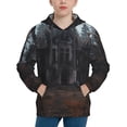 thumbnail image 1 of Vsdgher Gloomy Mansion Forest Scene Hoodie Youth Classic Hooded Pullover Sweatshirts Essentials Hoodie for Children (s-xl)-X-Large, 1 of 6