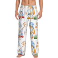 thumbnail image 1 of Vsdgher Gnome Camping Fishing Print Mens Pajama Pants Sleep & Lounge Pants, PJ Bottoms With elastic waistb and Pockets, 1 of 5