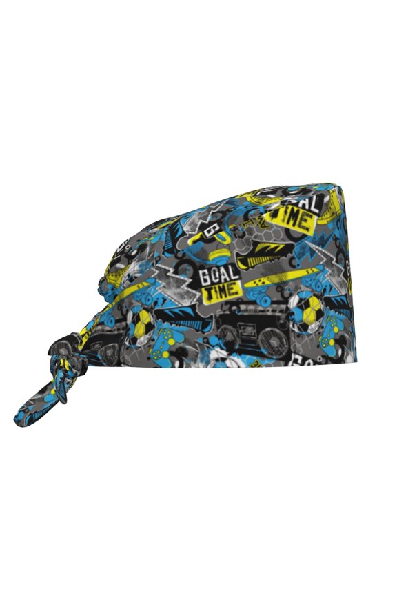Goal Time Men Women Adjustable Cap Working Hat Tie Back Cap, Work Cap