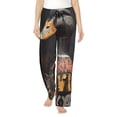 thumbnail image 1 of Vsdgher Graffiti Cool Duck Women’s Womens Pajama Pants, Lounge Wide Leg PantsLounge Pants,Sleep Bottoms, Lounge for Women-Small, 1 of 6