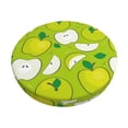 thumbnail image 1 of Vsdgher Green Apple Print Stool Covers Round,Stretch Round Stool Covers Washable Stool Cushion Slipcover Elastic Chair Covers for 12-14 Inch Chair, 1 of 7
