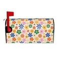 thumbnail image 1 of Vsdgher Groovy Daisy Flowers Mailbox Cover Magnetic Mailbox Wraps Post Letter Box Cover for Garden Yard Home Decor 2 Sizes-25.5x21 in, 1 of 8