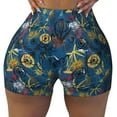 thumbnail image 1 of Vsdgher Halloween Elements print Workout Shorts for Women Seamless Soft Smooth Gym Yoga Scrunch Active Exercise Fitness Shorts, 1 of 8