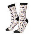 thumbnail image 1 of Vsdgher Halloween Gnome Crew Socks for Men & Women, Breathable Casual Athletic Ankle Socks, 1 of 6