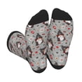 thumbnail image 1 of Vsdgher Halloween Gnome Unisex Crew Socks Lightweight Breathable Ventilation Ankle Socks, Mid-calf socks for Daily, 1 of 7
