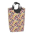 thumbnail image 1 of Vsdgher Halloween Pumpkin Print Square Laundry Bag Large Collapsible Dirty Clothes Bags With Handles Waterproof Essentials Storage For College Dorm, Family, 1 of 6