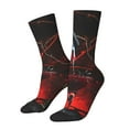 thumbnail image 1 of Vsdgher Halloween Vampire Party Crew Socks for Men & Women, Breathable Casual Athletic Ankle Socks, 1 of 6
