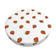 thumbnail image 1 of Vsdgher Hand Drawn Strawberry Print Stool Covers Round,Stretch Round Stool Covers Washable Stool Cushion Slipcover Elastic Chair Covers for 12-14 Inch Chair, 1 of 7