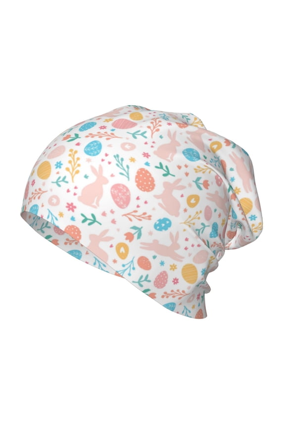 Happy Easter Toddler Beanie Baby Boys Girls Beanies Kids Winter Hats Children Knit Warm Caps