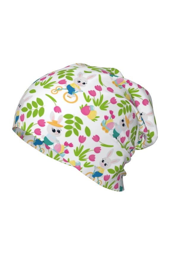 Happy Easter Toddler Beanie Baby Boys Girls Beanies Kids Winter Hats Children Knit Warm Caps