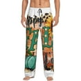 thumbnail image 1 of Vsdgher Happy Fall Y'All Mens Pajama Pants Sleep & Lounge Pants, PJ Pants-Medium, 1 of 6
