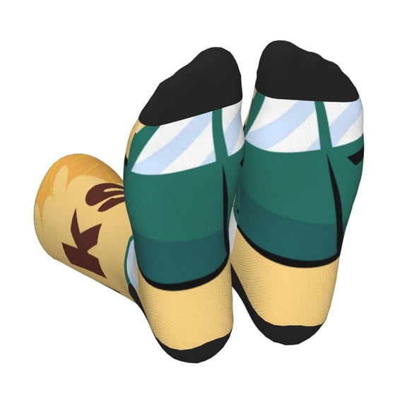 Vsdgher Happy Thanksgiving Day Unisex Crew Socks Lightweight Breathable Ventilation Ankle Socks, Mid-calf socks for Daily