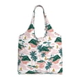 thumbnail image 1 of Vsdgher Hawaii Palms Print canvas Tote Bag, Lightweight Cloth Bags, Suitable for shopping, groceries, travel, 1 of 4