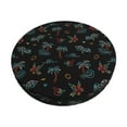 thumbnail image 1 of Vsdgher Hawaiian Style Print Stool Covers Round,Stretch Round Stool Covers Washable Stool Cushion Slipcover Elastic Chair Covers for 12-14 Inch Chair, 1 of 7