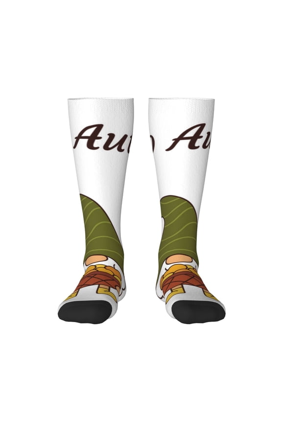 Hello Autumn Knee Socks, High Socks Long Stretchy Sock Women Knee High Stocking, Long Socks for Women