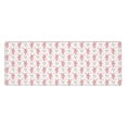 thumbnail image 1 of Vsdgher Hello Rabbit for Mouse Pad with Stitched Edges,Desk mat for Laptop,Computer & PC, Wristing Pad for Gamer,Office & Home,12 x 31.5 in, 1 of 1