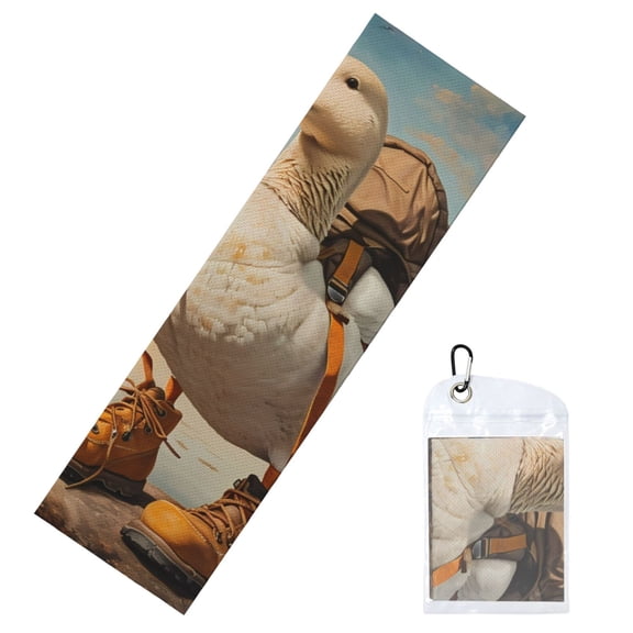 Vsdgher Hiking Duck Cooling Towel (40"x12"), Soft Breathable Chilly Towel, Ice Towel, Microfiber Towel for Sport, Workout & More Activities