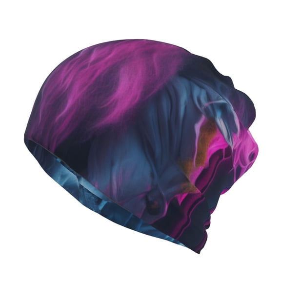 Vsdgher Hip-Hop Glasses Gorilla Slouchy Beanie Hat for Men/Women, Skull Cap Chemo Cap Night Sleeping Cap