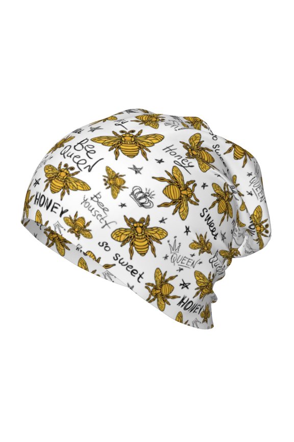 Hohey Bee Golden2 Toddler Beanie Baby Boys Girls Beanies Kids Winter Hats Children Knit Warm Caps