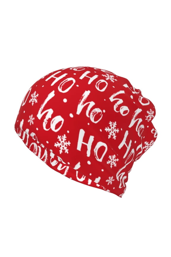 Hohoho Slouchy Beanie Hat for Men/Women, Skull Cap Chemo Cap Night Sleeping Cap