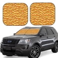 thumbnail image 1 of Vsdgher Hot Dogs Print Car Windshield Sun Shade, Reflective Sunshade Window Sunshade Sun Visor Protector Fit for Cars,Trucks,SUVs-Large, 1 of 6