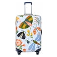 thumbnail image 1 of Vsdgher Insects and Flowers Print Luggage Cover Washable Suitcase Cover Protector Anti-scratch Suitcase cover Fits 18-32 Inch Luggage, 1 of 8