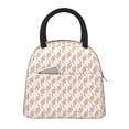 thumbnail image 1 of Vsdgher Insulated Lunch Bag Simple Bento Cooler Bag Lunch Tote Bag , Suitable for picnics, school, work (Hand Drawn Snake Print ), 1 of 5