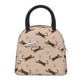thumbnail image 1 of Vsdgher Insulated Lunch Bag Simple Bento Cooler Bag Lunch Tote Bag , Suitable for picnics, school, work (Leopard Print Print ), 1 of 5