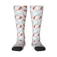 thumbnail image 1 of Vsdgher Koi Fish Corals,Spring Summer Print Thigh High Socks Extra Long Stretchy Sock Women Over Knee High Opaque Stocking Daily Wear, 1 of 5
