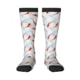 thumbnail image 1 of Vsdgher Koi Fish Corals,Spring Summer Print Thigh High Socks Extra Long Stretchy Sock Women Over Knee High Opaque Stocking Daily Wear, 1 of 5